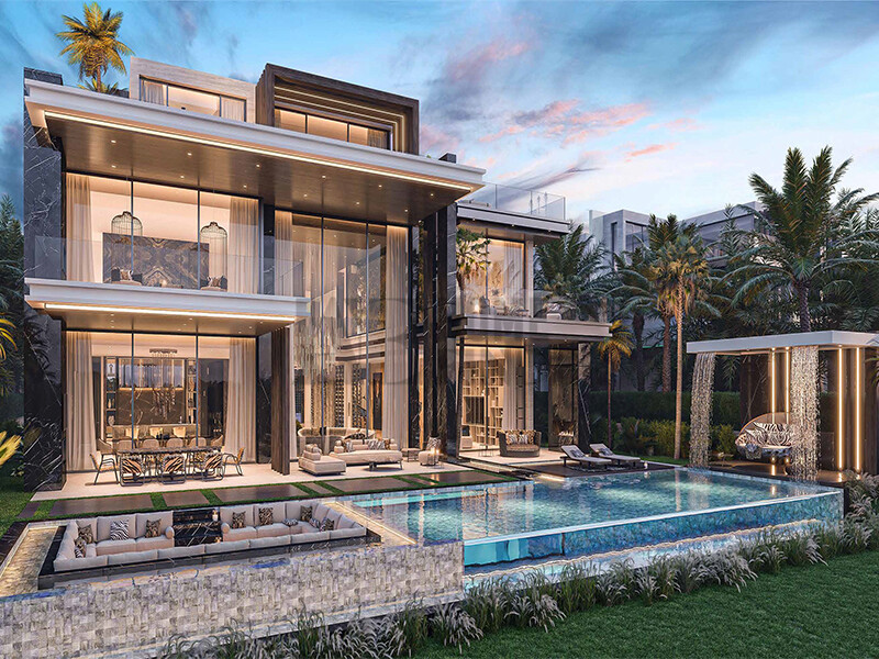 Villas for sale in Venice, Damac Lagoons | 7 bedroom Villa properties for sale